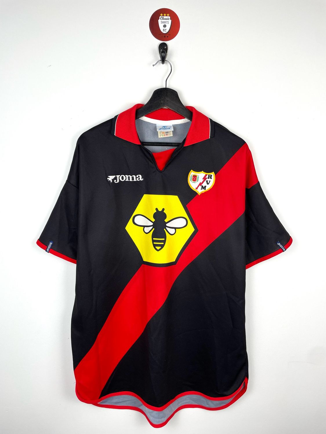 Rayo Vallecano 2001-02 away shirt