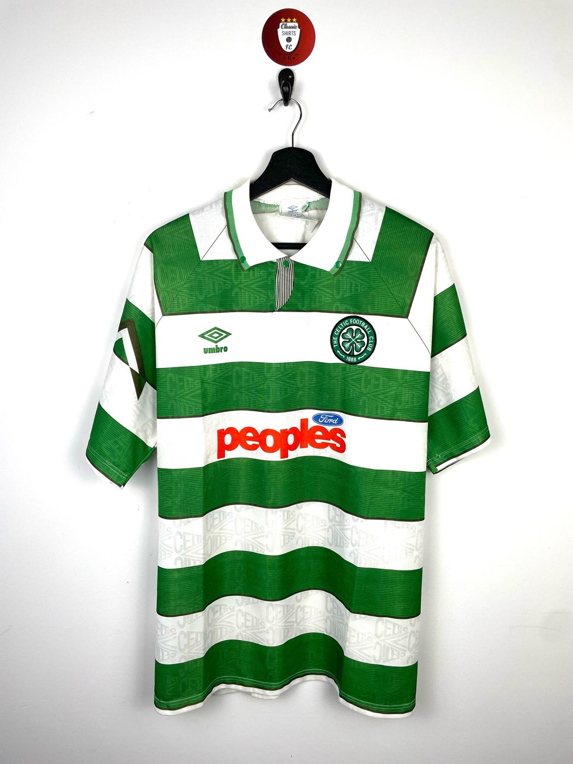 Celtic 1991-92 home shirt
