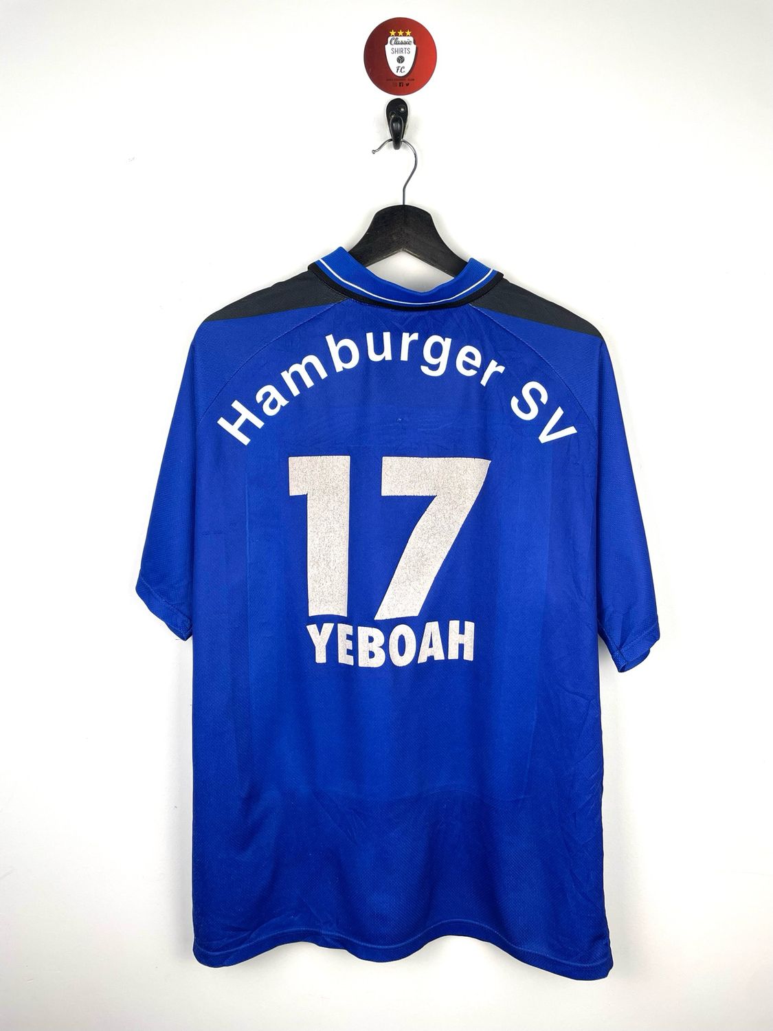 Hamburg SV Yeboah 1998-99 away shirt