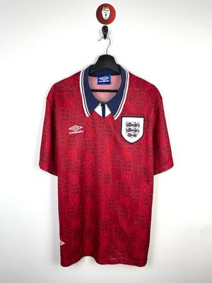 England 1993-95 away shirt
