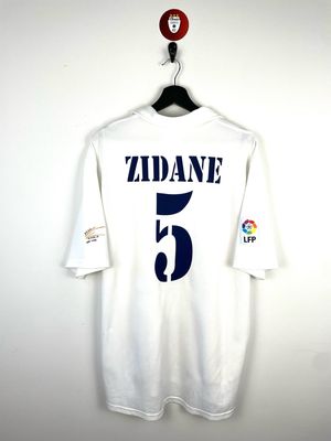 Real Madrid Zidane 2001-02 Centenary shirt