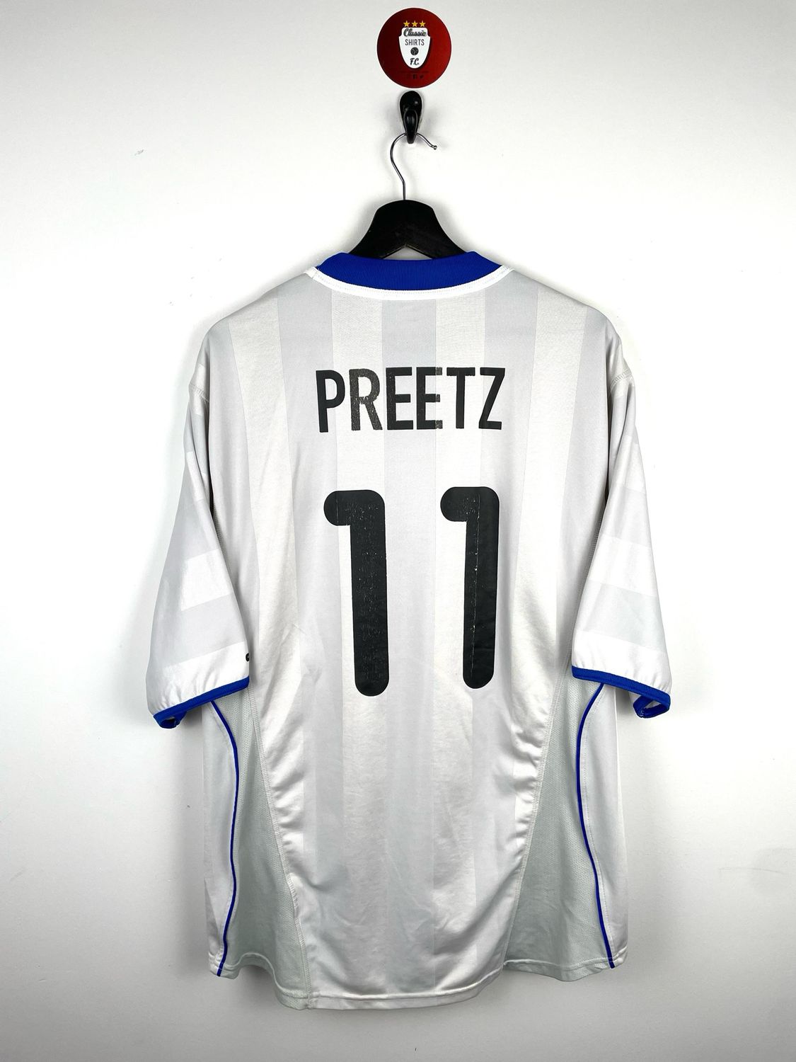 Hertha BSC Preetz 2000-01 away shirt