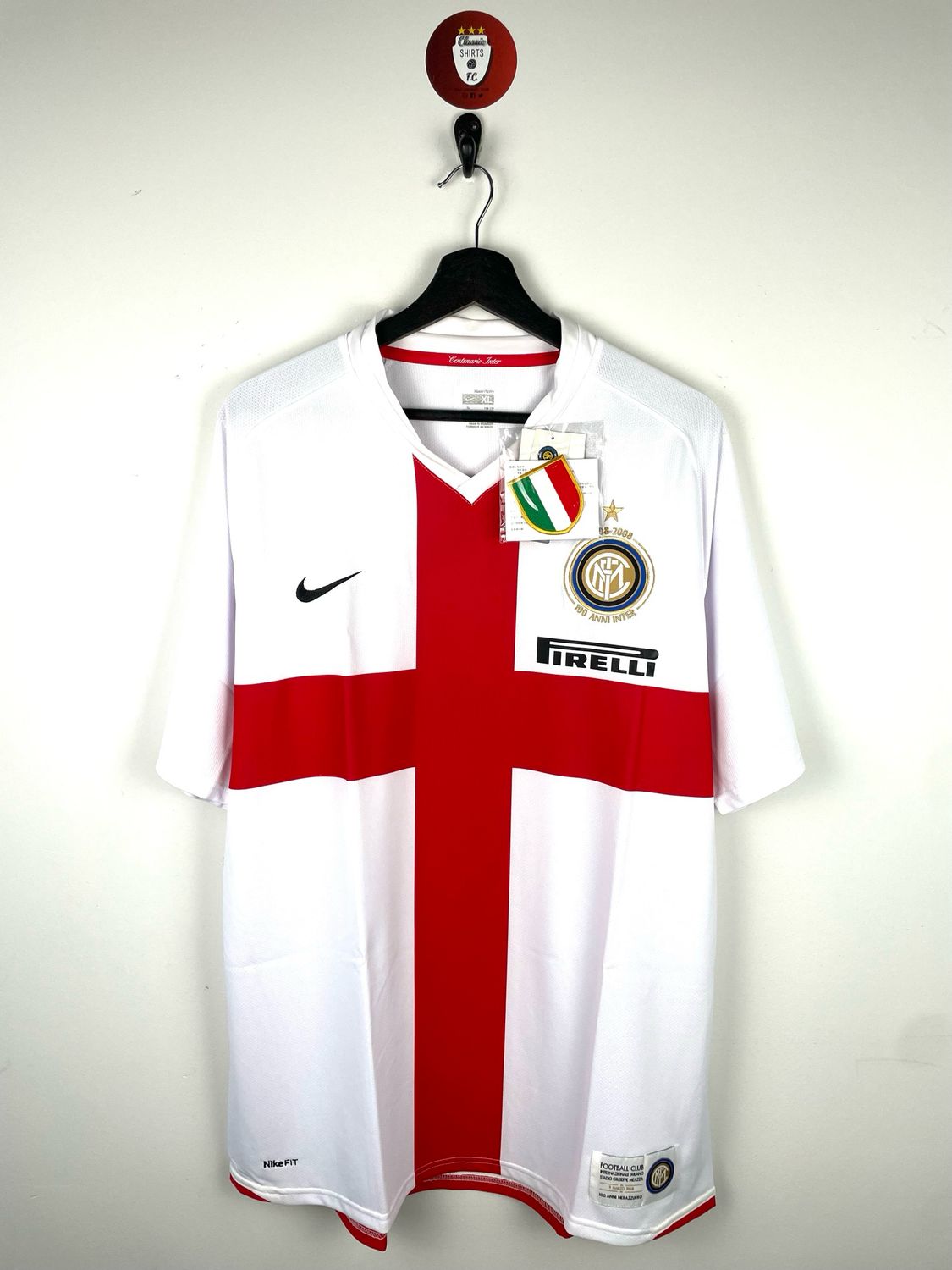 Inter Milan Centenary 2007-08 Away shirt BNWT