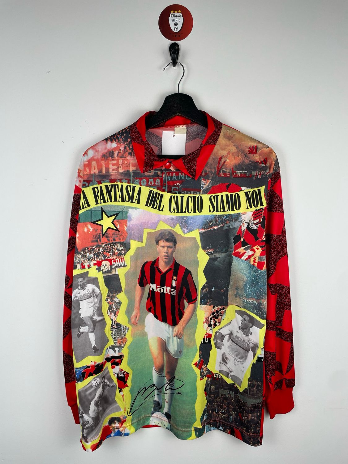 Marco van Basten AC Milan Bootleg shirt