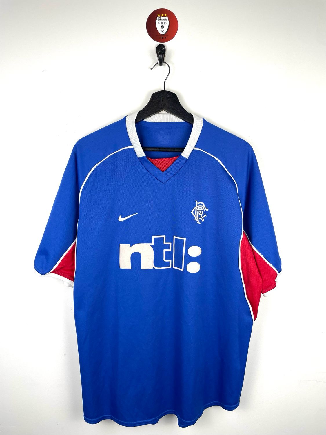 Rangers 2001-02 home shirt
