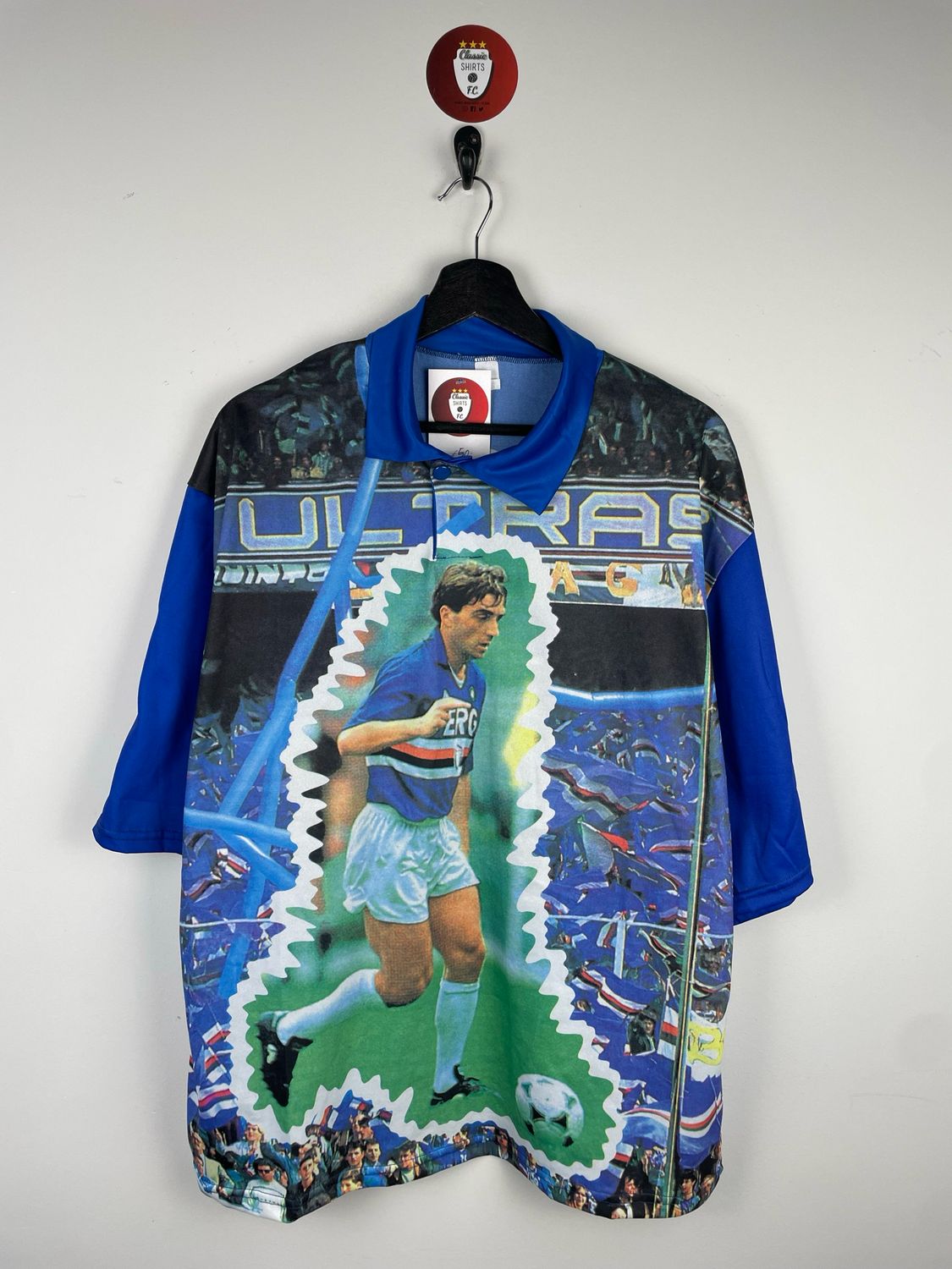 Roberto Mancini Sampdoria Bootleg shirt