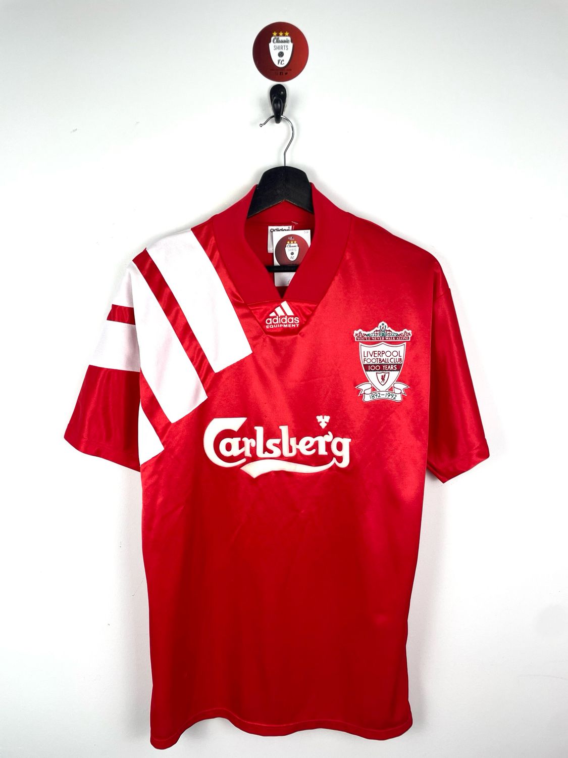 Liverpool 1992-93 Centenary home shirt