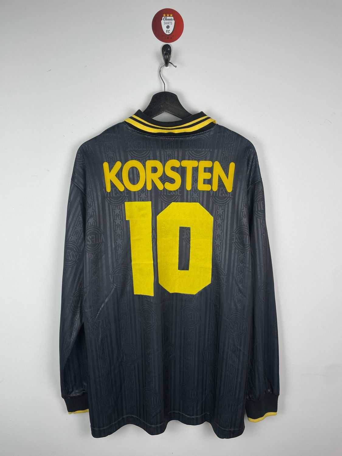 Vitesse Korsten 1997-98 Matchissued Uefa Cup away shirt