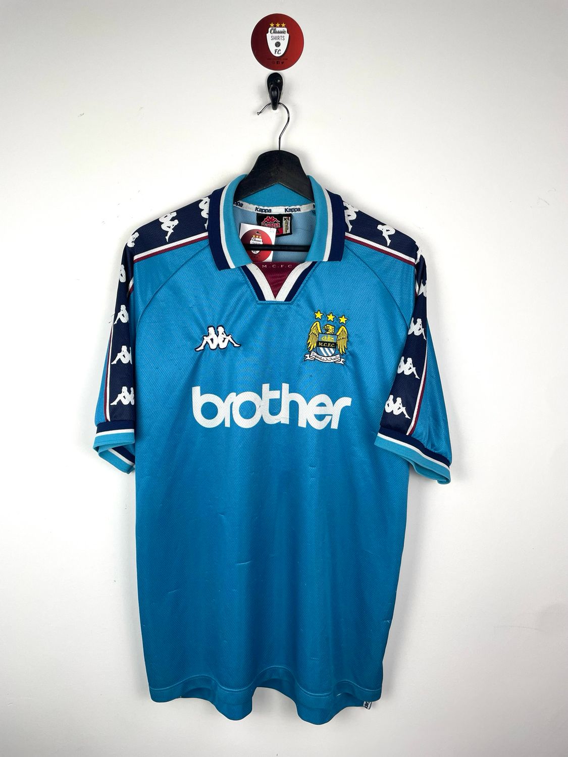 Manchester City 1997-99 home shirt