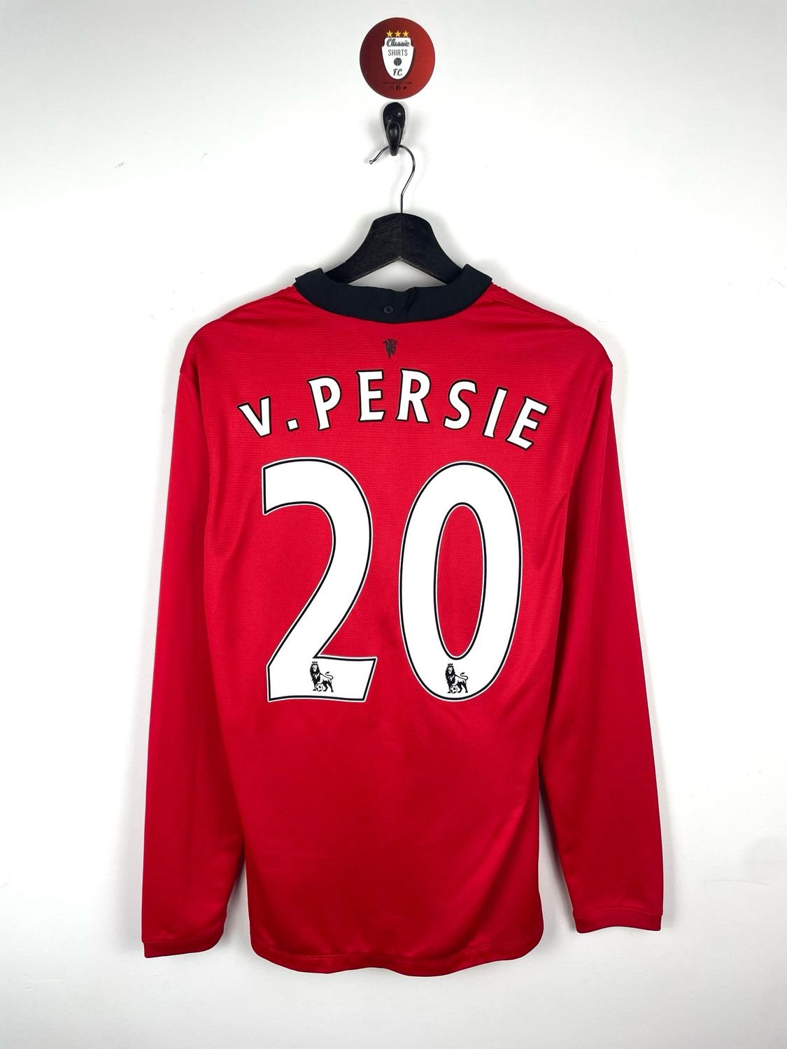 Manchester United van Persie 2013-14 home shirt longsleeves