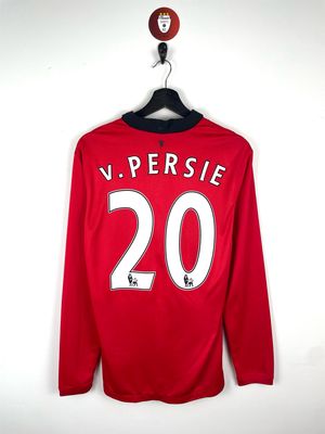 Manchester United van Persie 2013-14 home shirt longsleeves