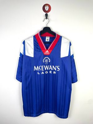 Rangers 1992-94 home shirt