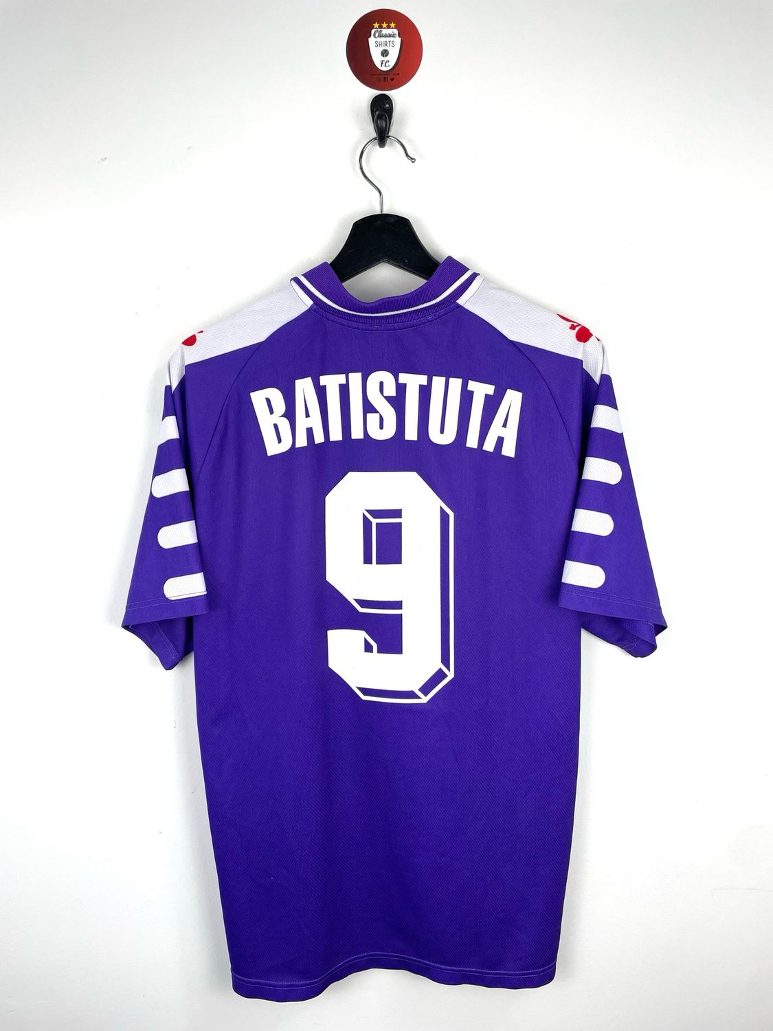 Fiorentina 1998-99 Batistuta home shirt