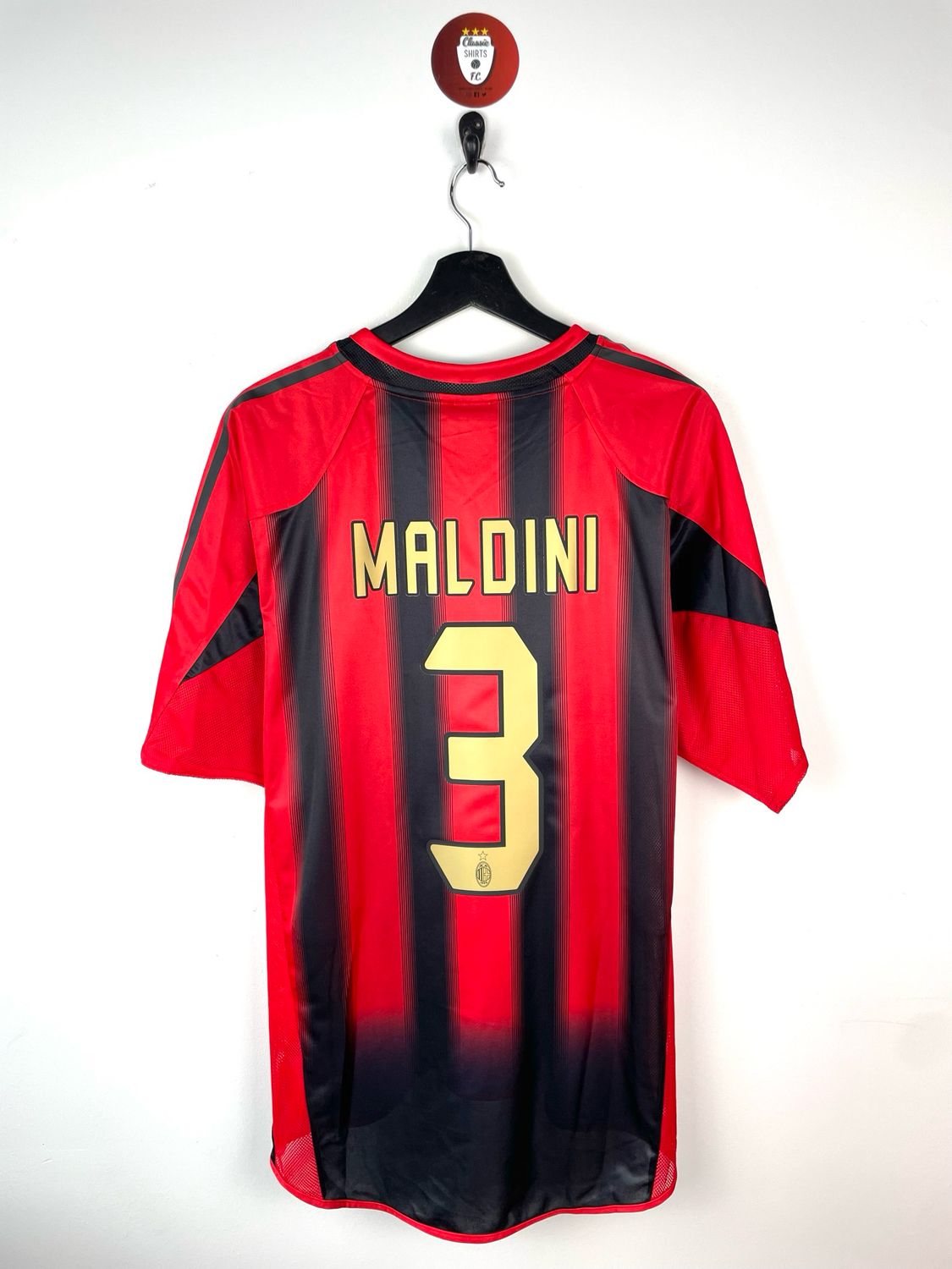 AC Milan Maldini 2004-05 home shirt BNWT