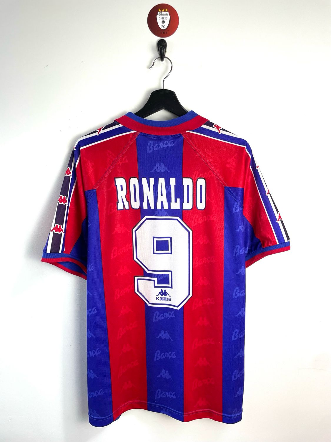 Barcelona Ronaldo 1996-97 home shirt