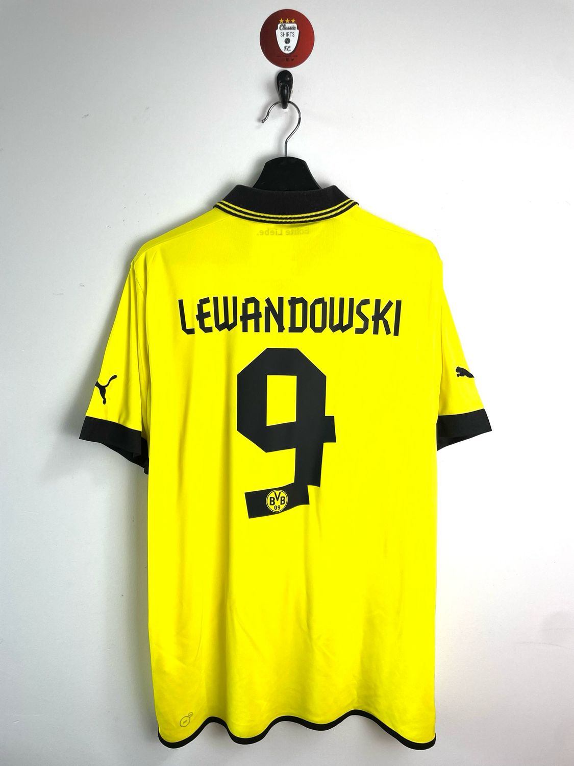 Borussia Dortmund Lewandowski 2012-13 home shirt