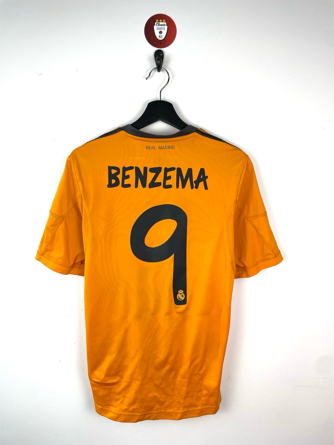 Real Madrid Benzema 2013-14 third shirt
