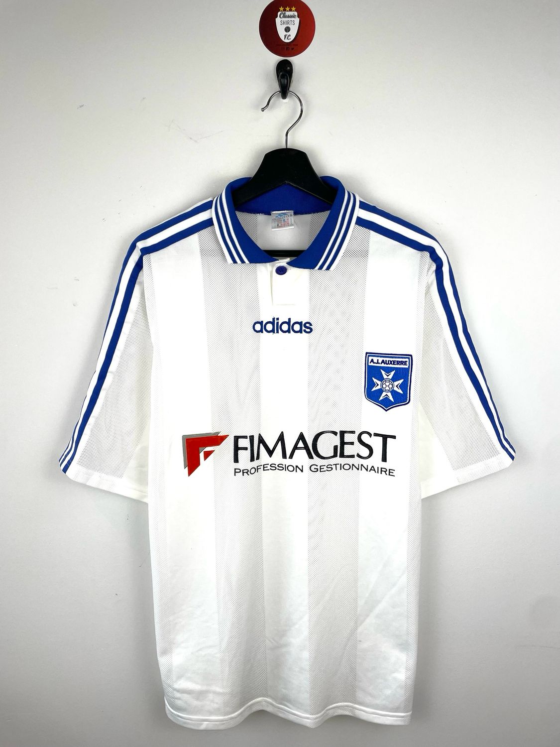 AJ Auxerre 1997-98 home shirt