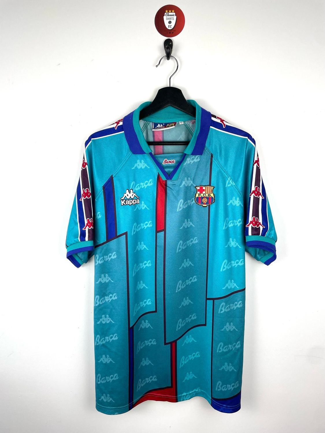 Barcelona 1995-97 away shirt