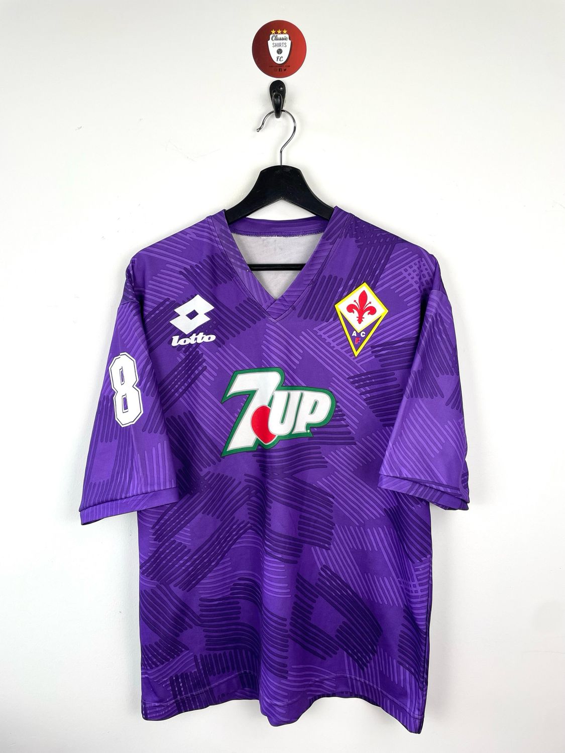 Fiorentina 1991-93 playerissue training shirt