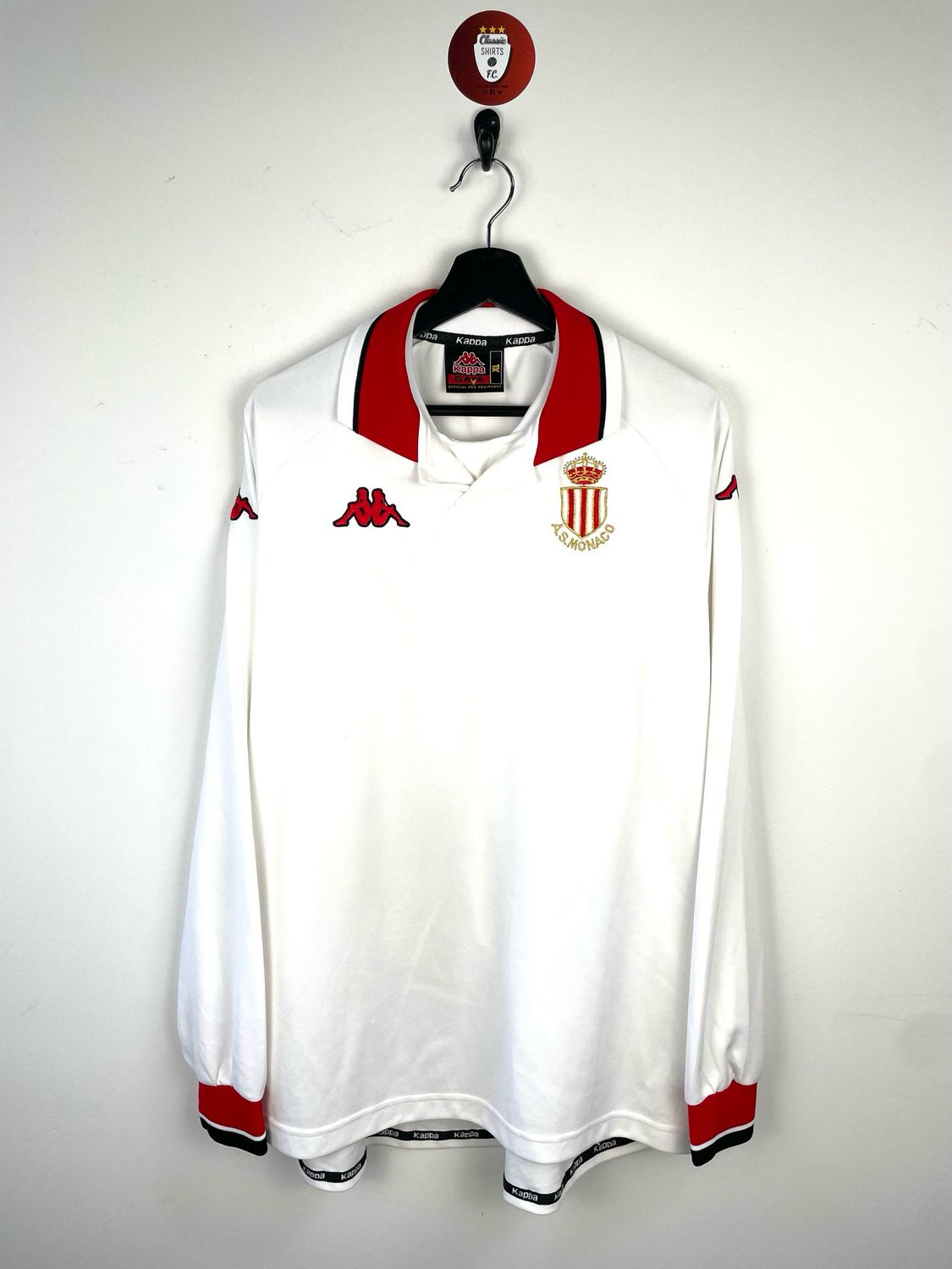 AS Monaco 2000-01 third shirt longsleeves