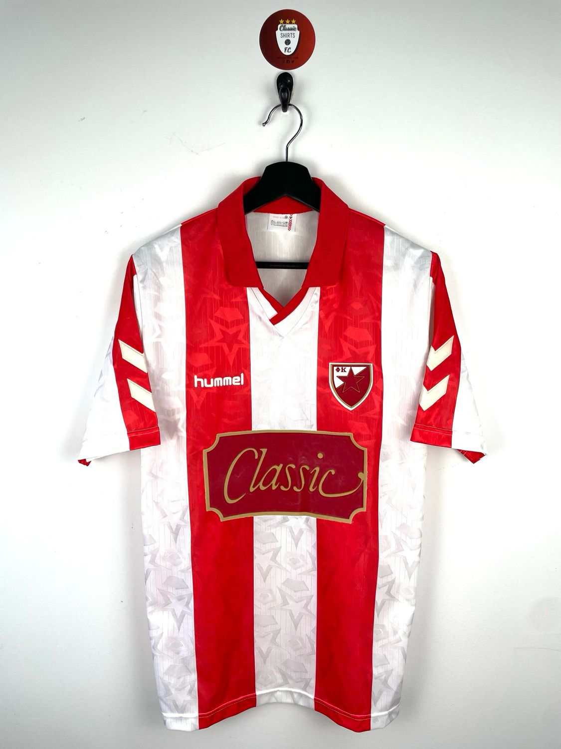 Red Star 1991-93 home shirt
