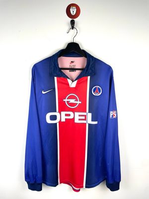 PSG 1998-99 home shirt playerissue longsleeves