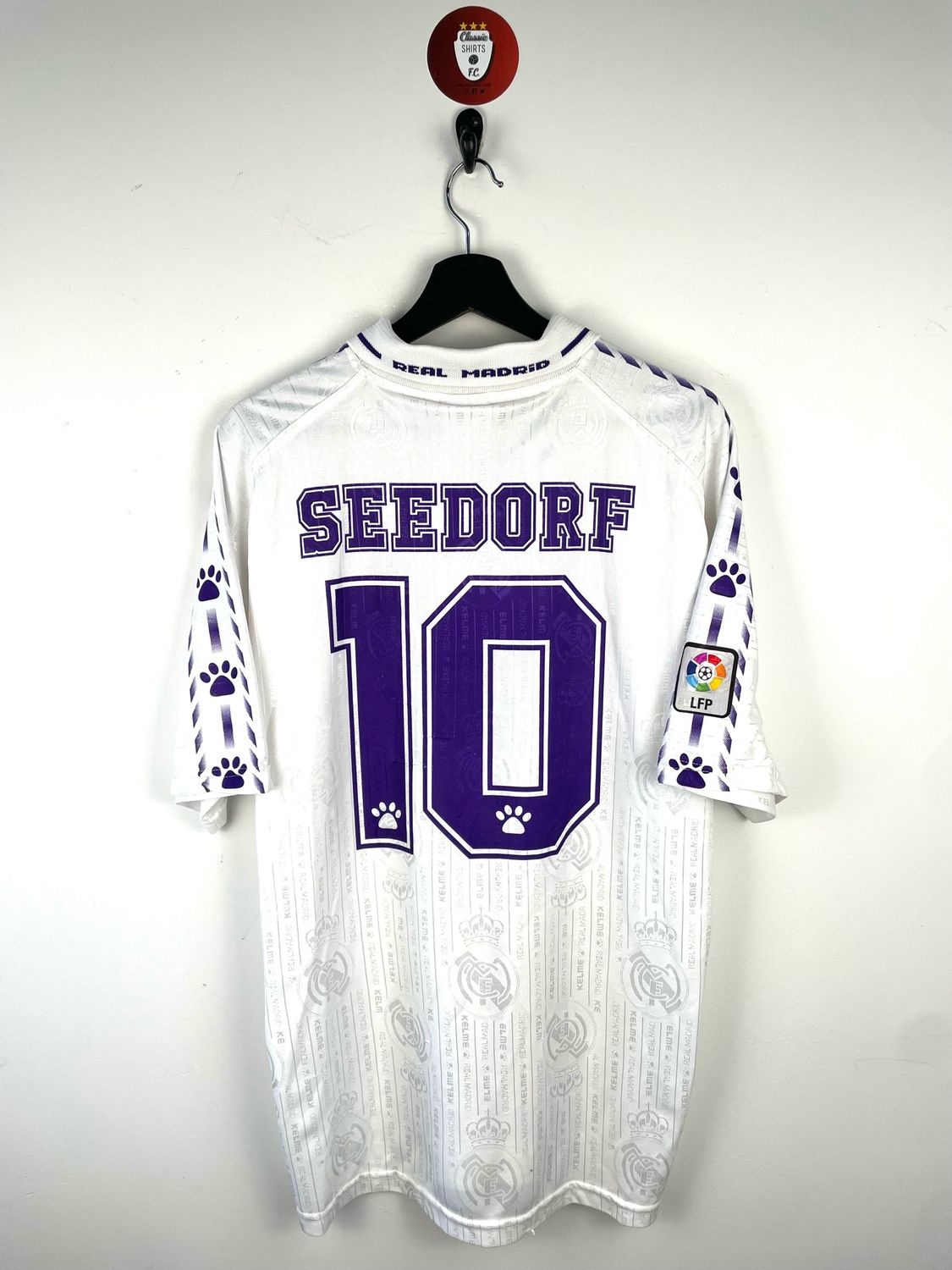 Real Madrid Seedorf 1996-97 home shirt