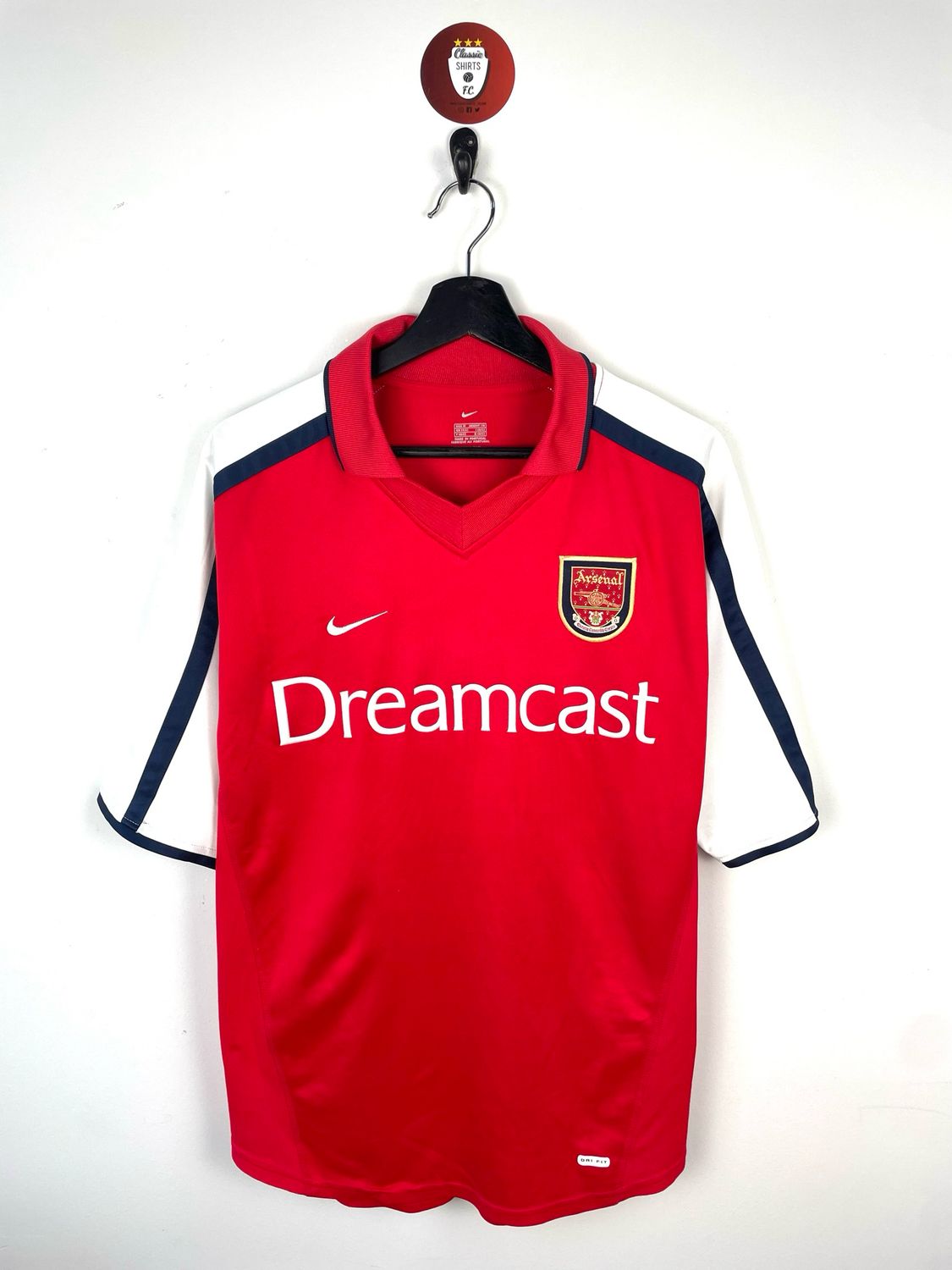 Arsenal 2000-02 home shirt