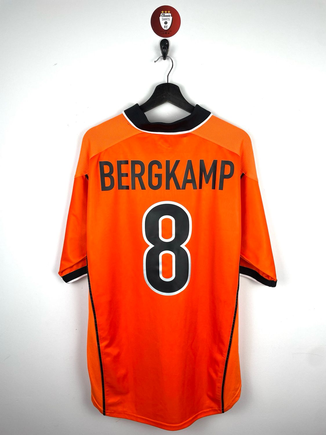 Holland Bergkamp 1998-00 home shirt