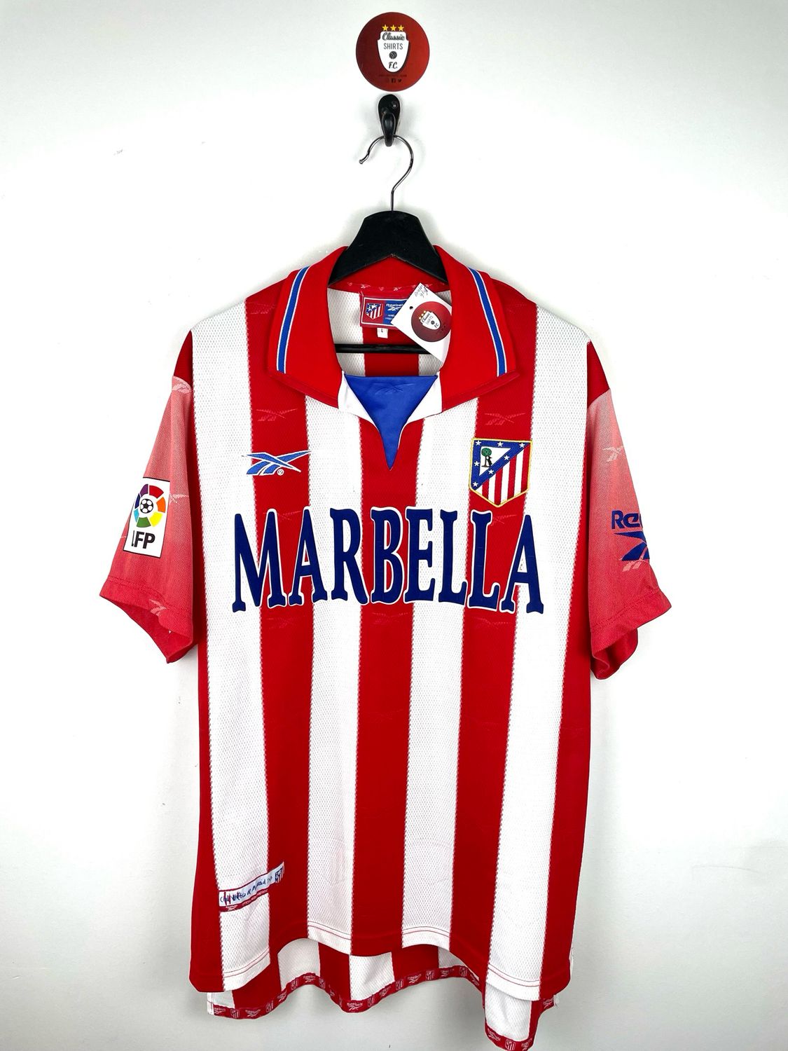 Atletico Madrid 1998-99 home shirt