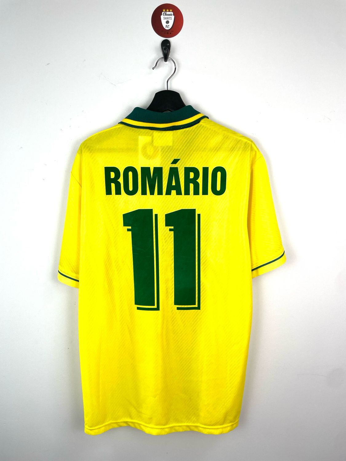 Brazil Romário 1994-97 home shirt