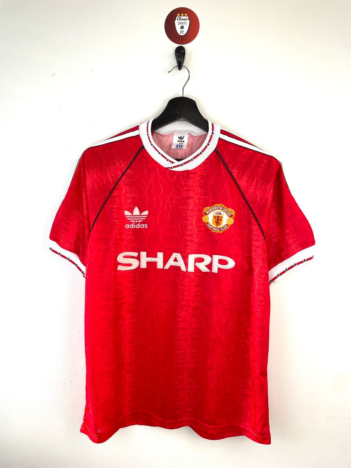 Manchester United 1990-92 home shirt