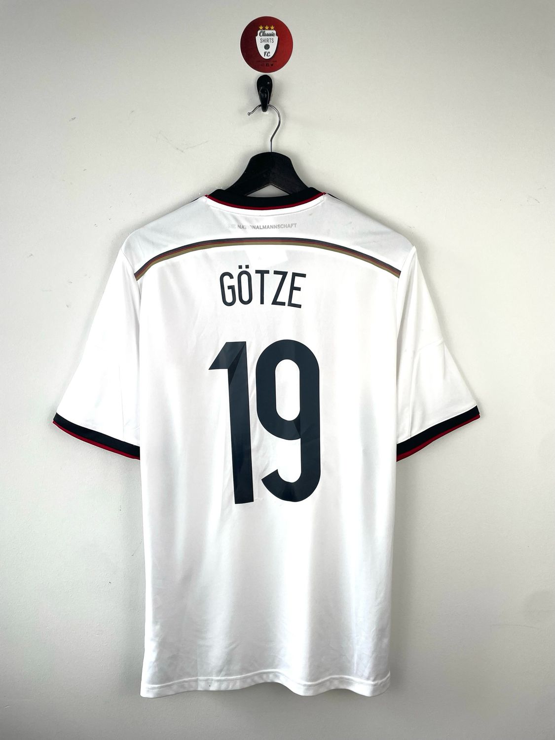 Germany Gotze 2010 home shirt