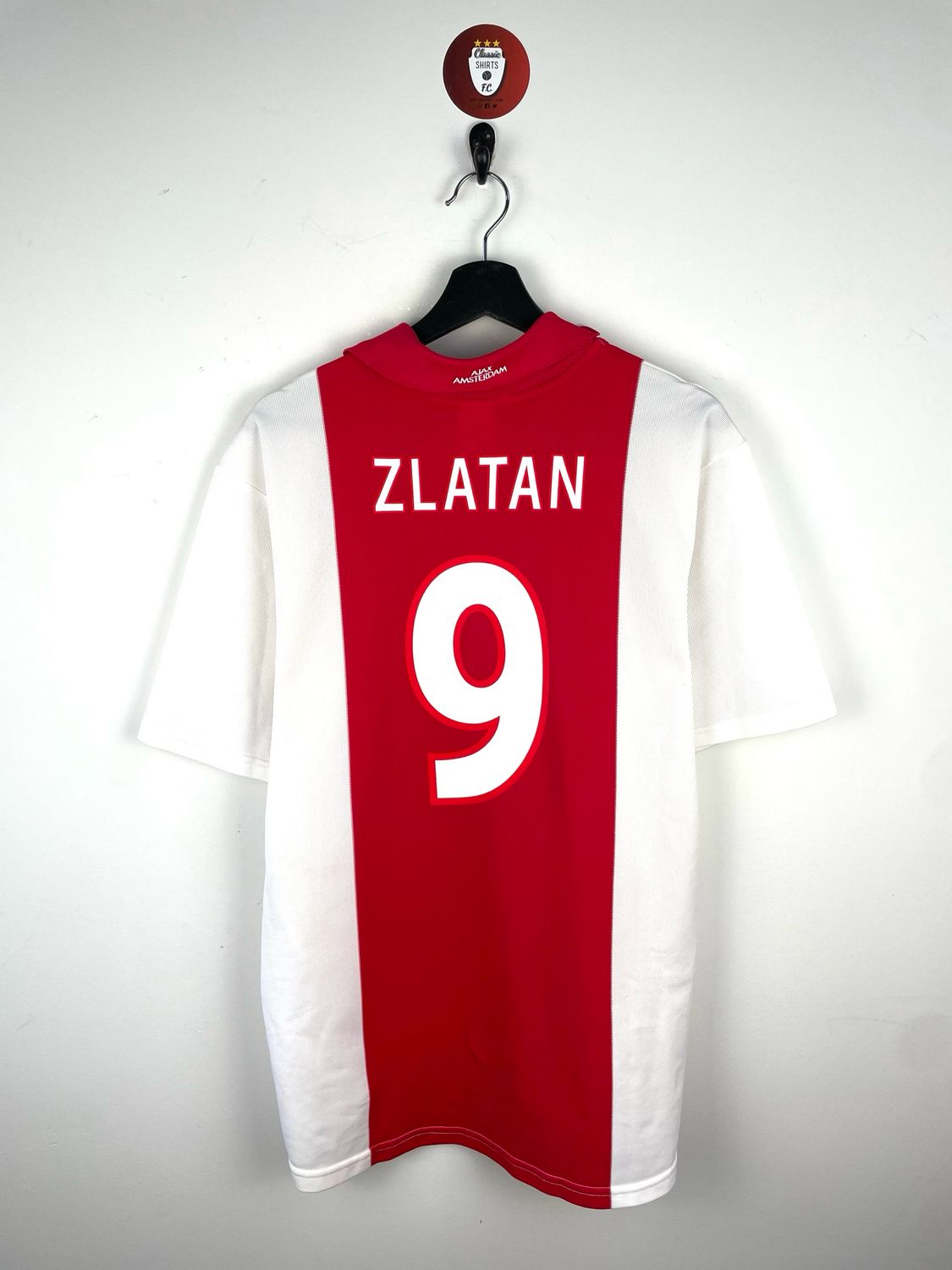 Ajax Zlatan 2001-02 home shirt