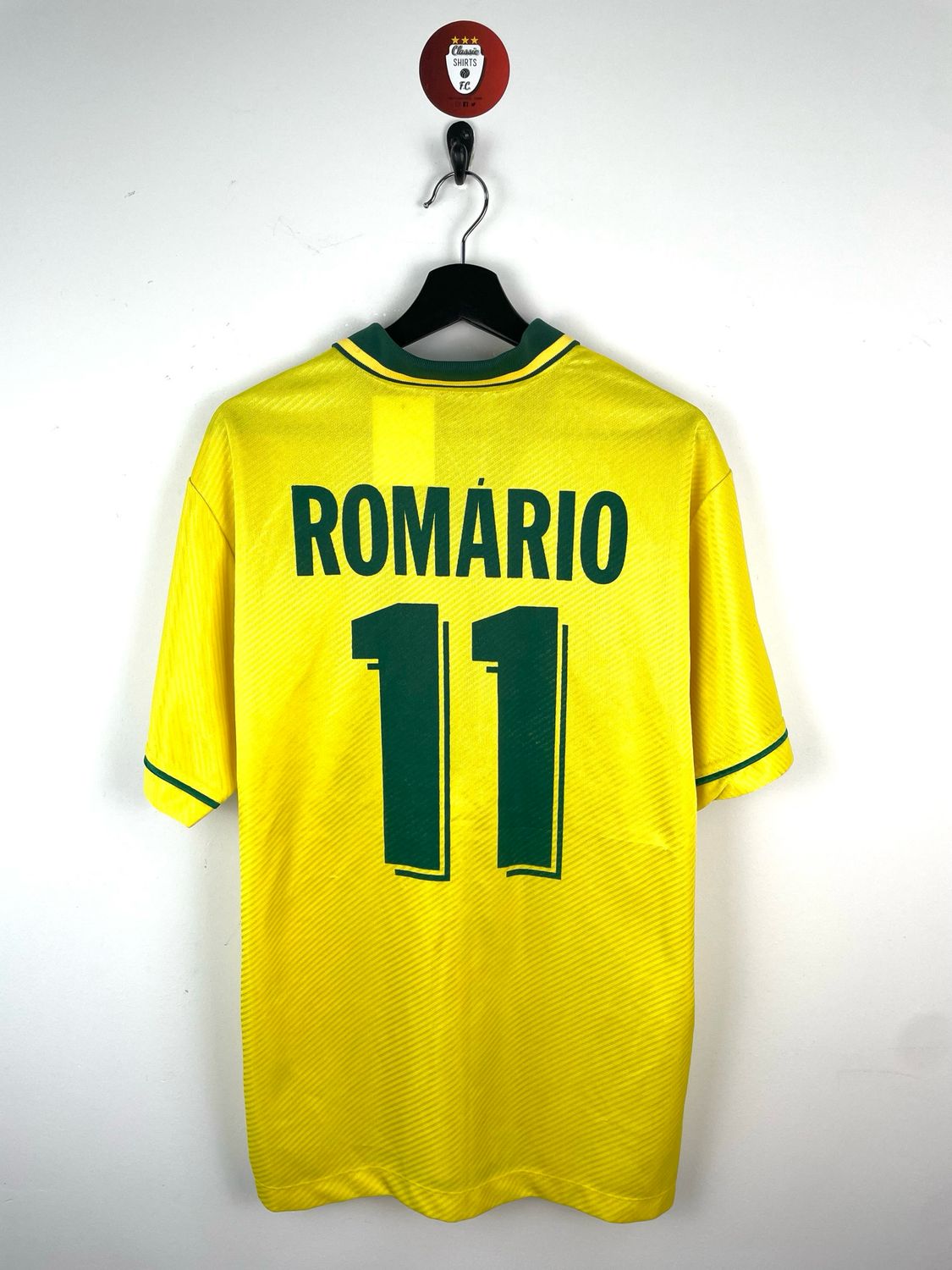 Brazil Romário 1994-97 home shirt