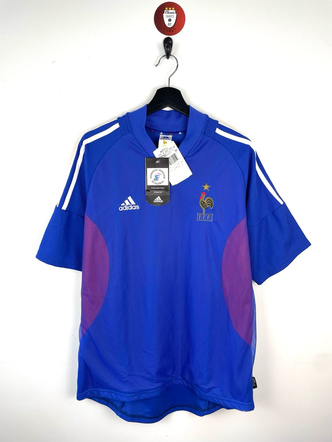 France 2002-04 home shirt BNWT
