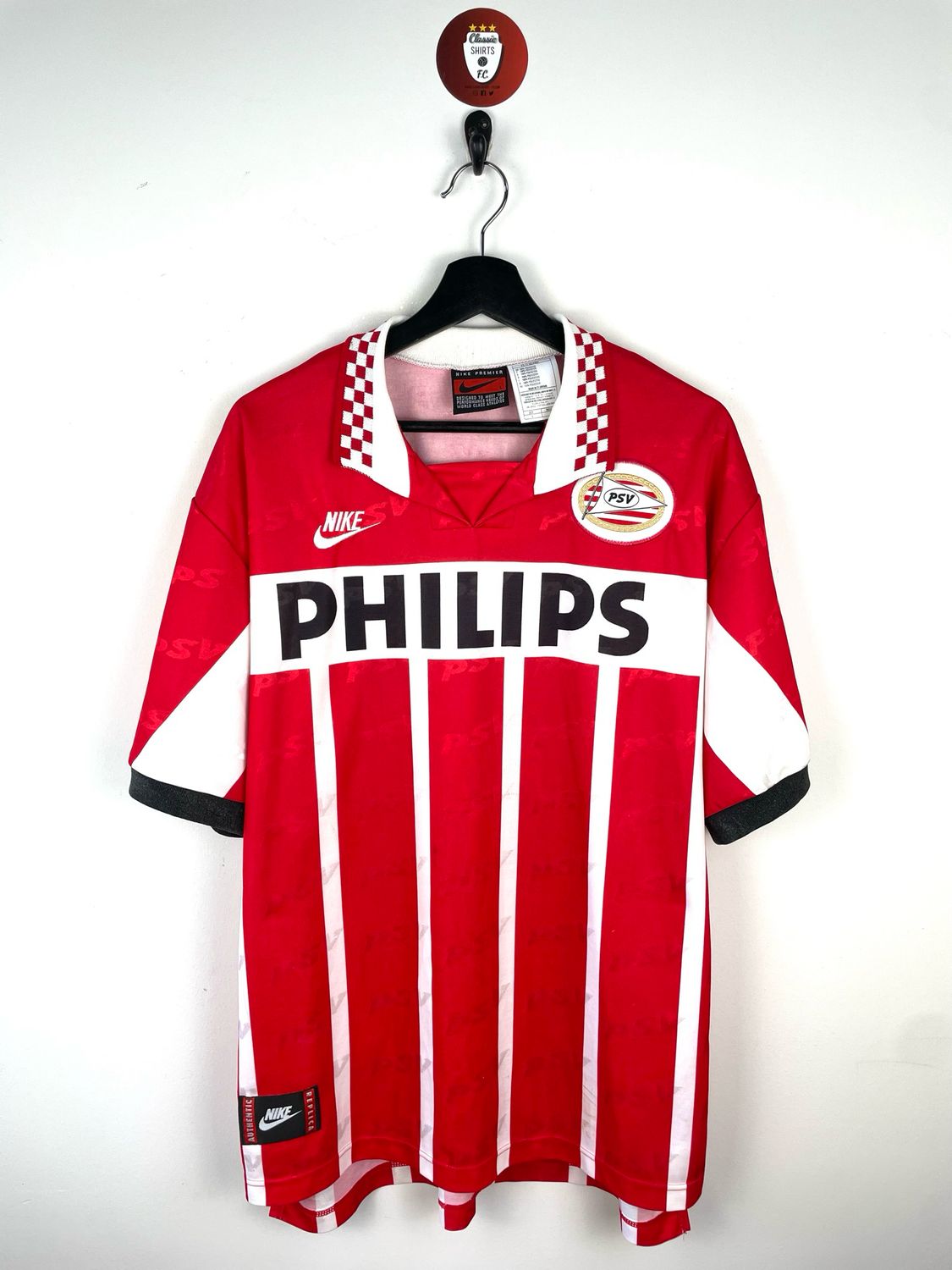 PSV 1995-96 home shirt