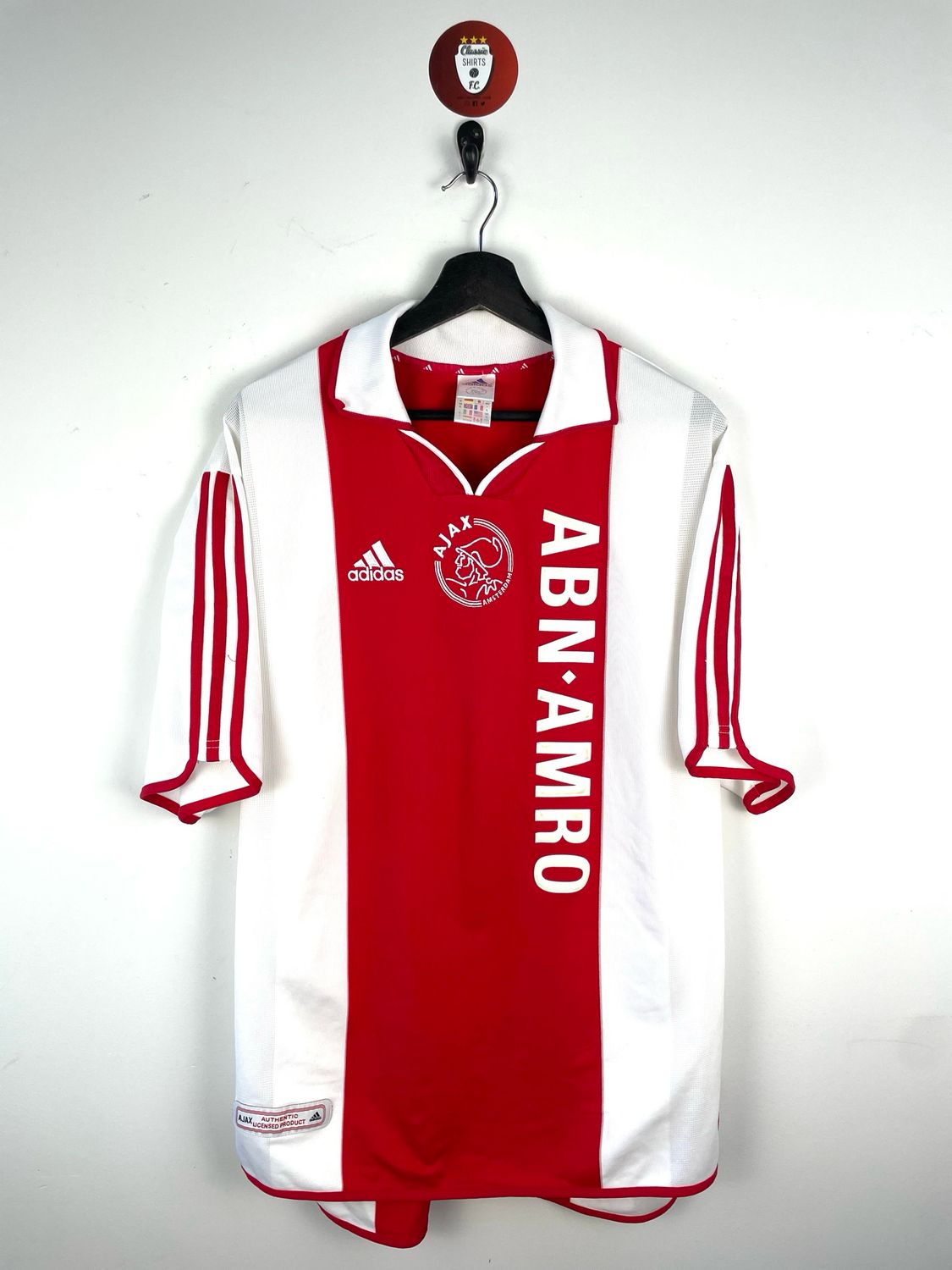 Ajax 2000-01 Centenary home shirt