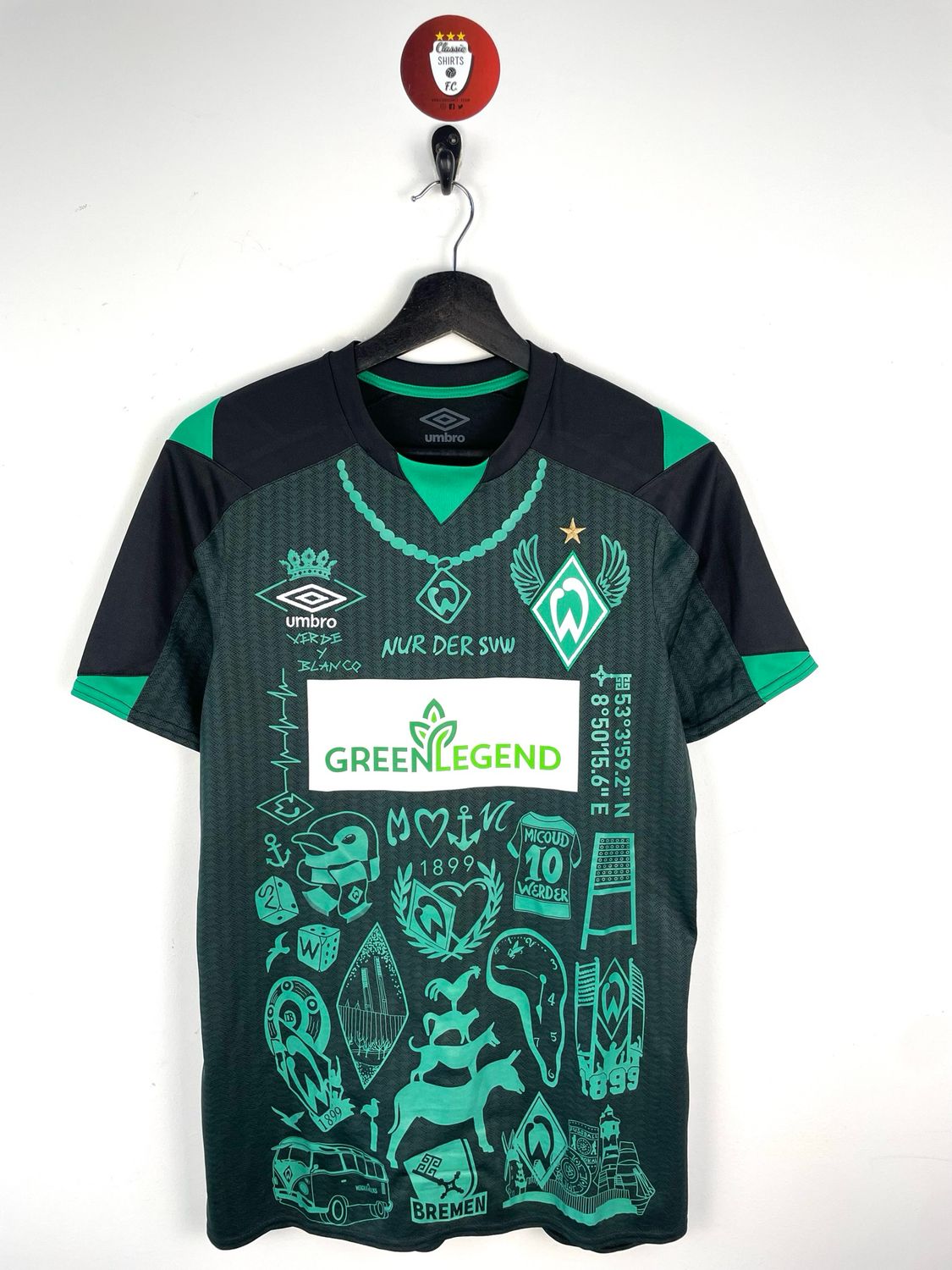 Werder Bremen 2022-23 &#39;How Deep is Your Love&#39; shirt by Blood in Blood out