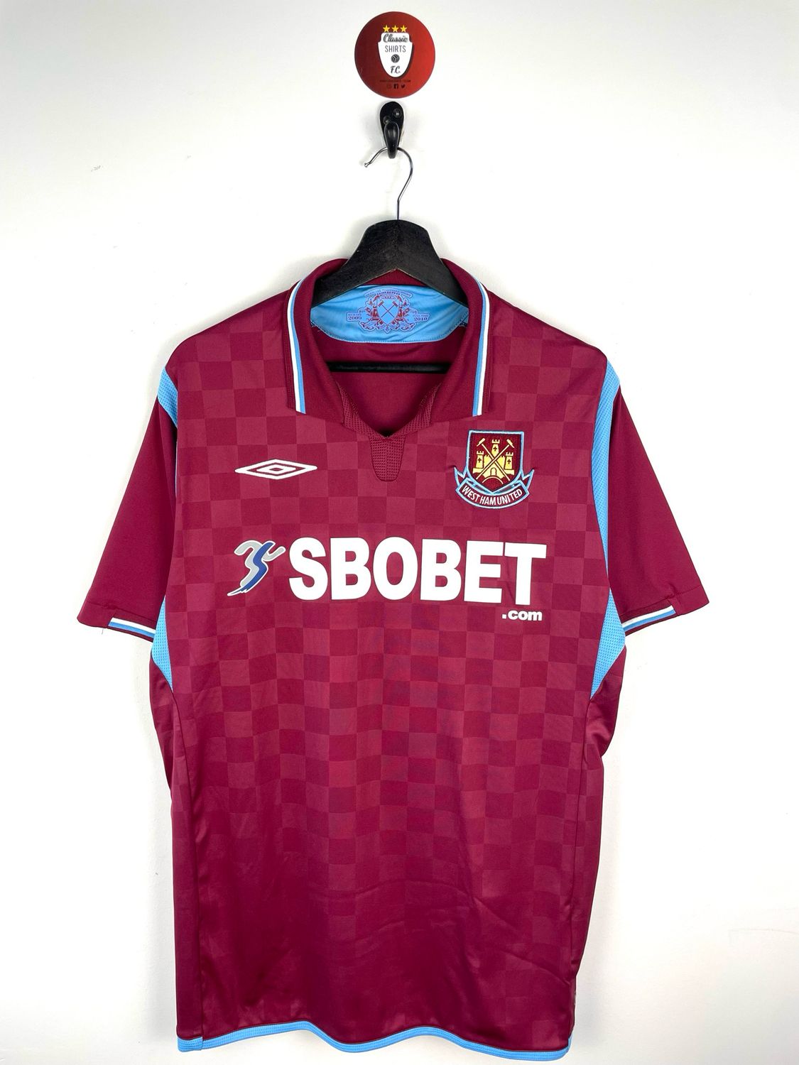 West Ham United 2009-10 home shirt