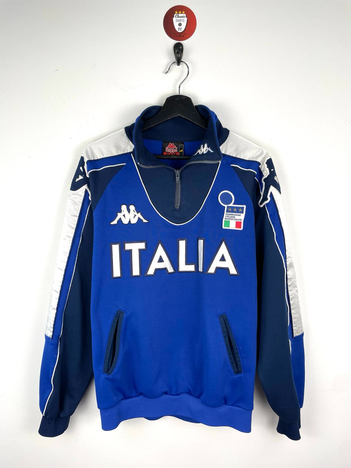 Italy 2000-02 Kappa 1/4 zip training top