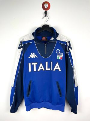 Italy 2000-02 Kappa 1/4 zip training top