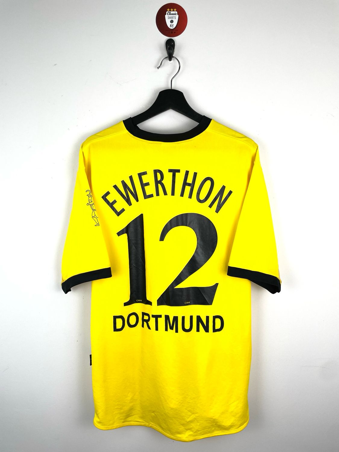 Borussia Dortmund 2002–03 Ewerthon #12 home Shirt