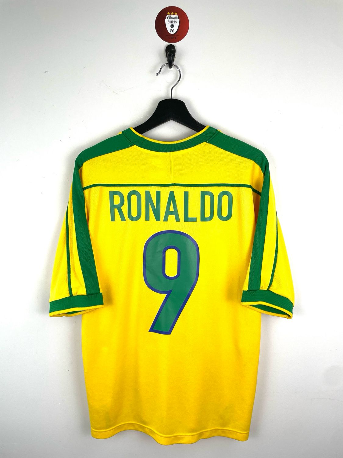 Brazil Ronaldo 1998 home shirt