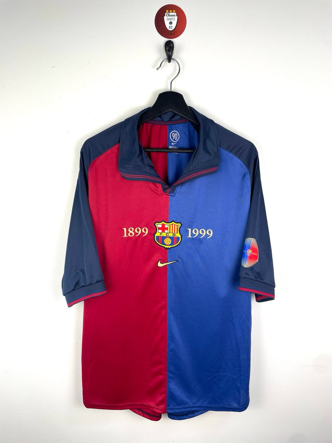 Barcelona Centenary 1999-00 shirt