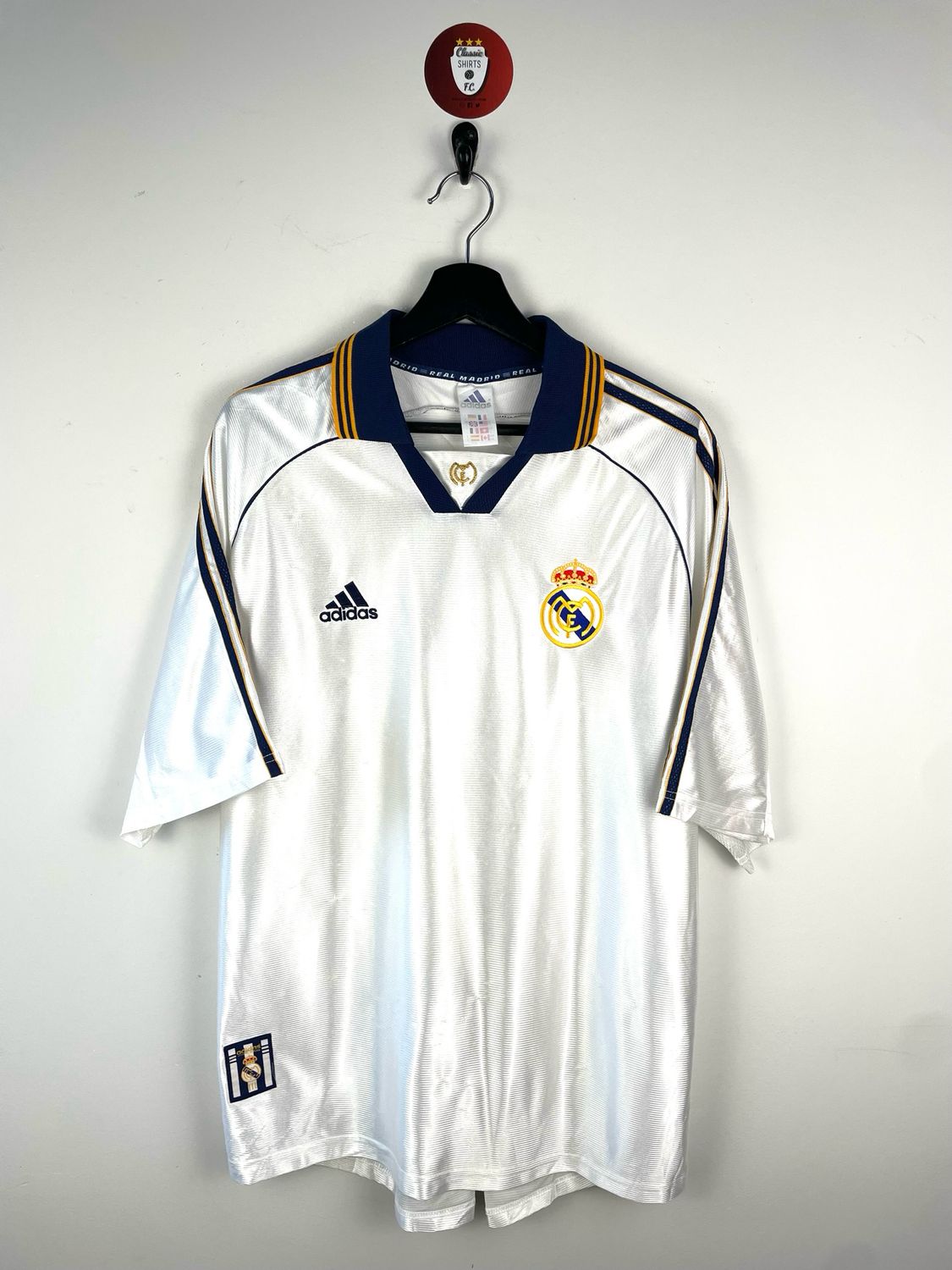 Real Madrid 1998-00 home shirt