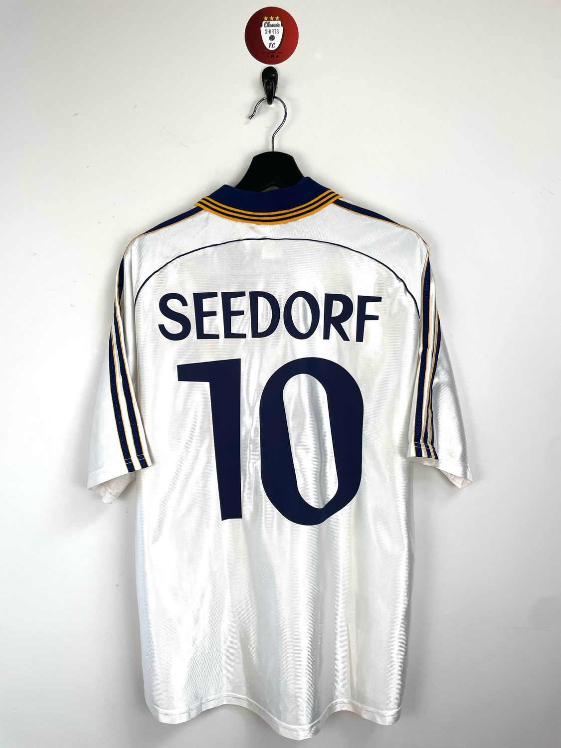 Real Madrid 1998-00 Home shirt Seedorf #10