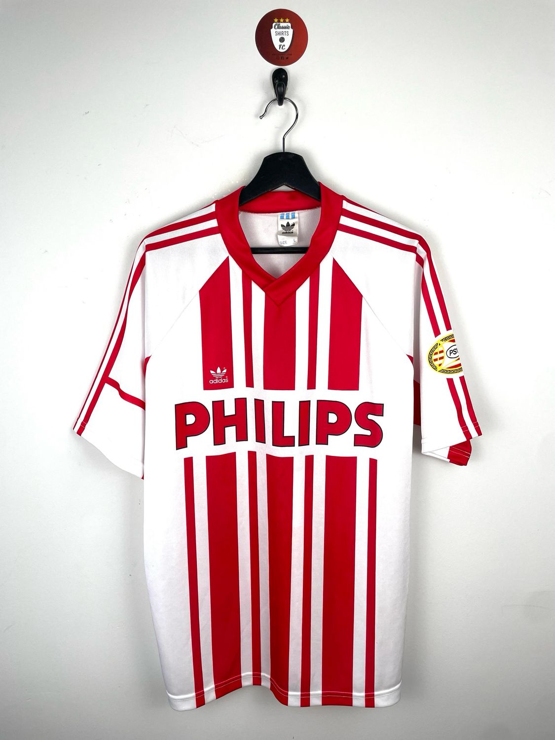 PSV 1989-90 Home Shirt #8 Vanenburg