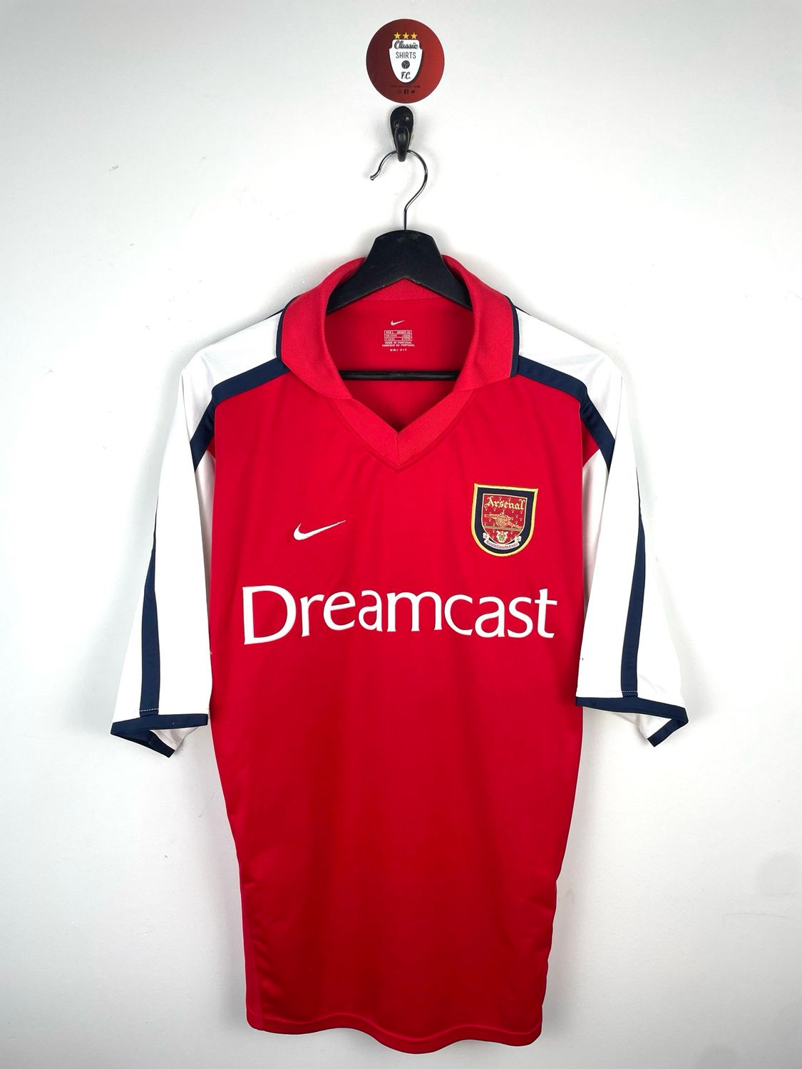 Arsenal 2000-02 home shirt